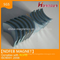 Super strong sintered neodymium arc magnet China supplier